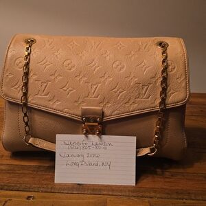Louis Vuitton Tan Leather Women's Bag